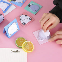 QUIRKY ANIMAL STICKY NOTES