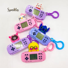 GAME CONSOLE KEYCHAIN SPARKLES