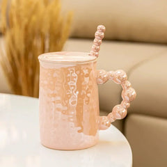 TRENDY GLOSSY CERAMIC MUG SPARKLES