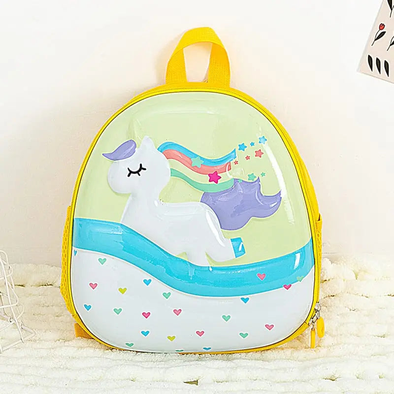 ADORABLE HARD SHELL UNICORN BACKPACK SPARKLES