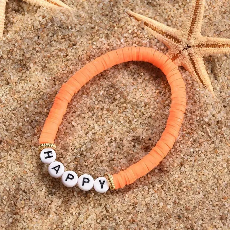 TRENDING "HAPPY" BRACELET SPARKLES