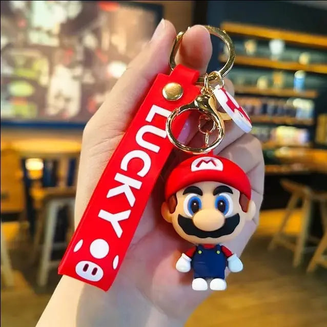 LUCKY MARIO KEYCHAIN SPARKLES