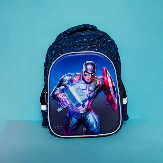 DAZZLING CAPTAIN AMERICA BACKPACK SPARKLES