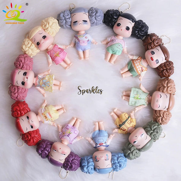 CUTE DDUNG DOLL KEYCHAIN SPARKLES