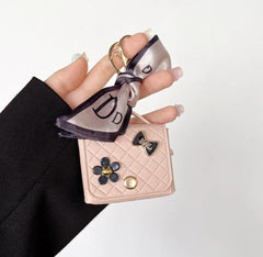 LUXE MINI KEYCHAIN BAG SPARKLES