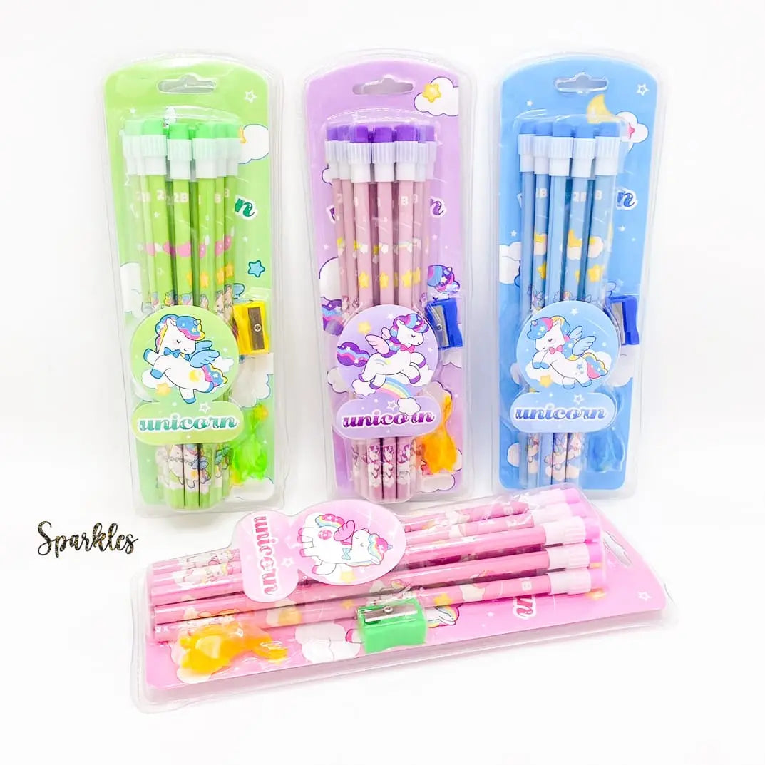 12 PENCILS SET SPARKLES