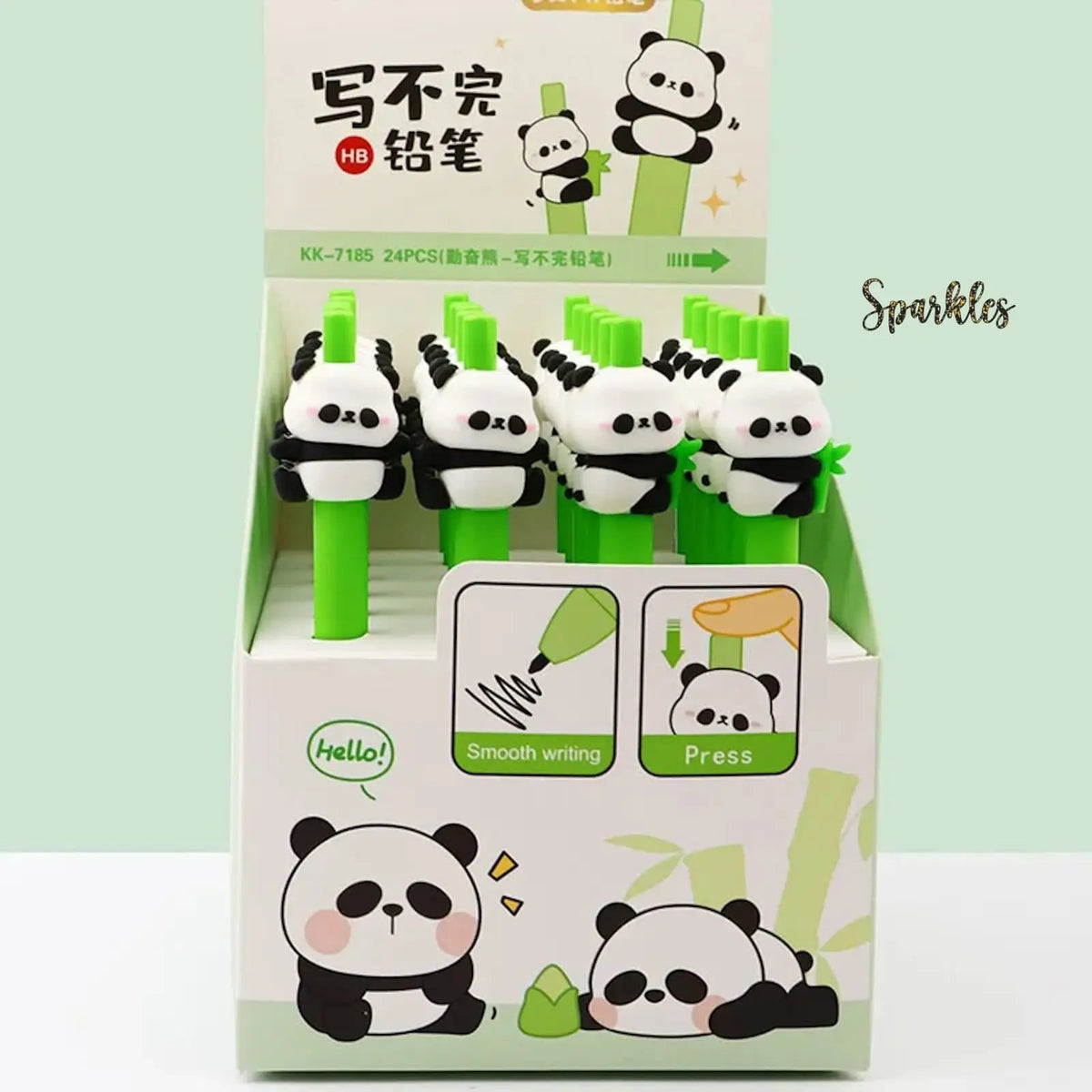 ADORABLE PANDA PEN SPARKLES