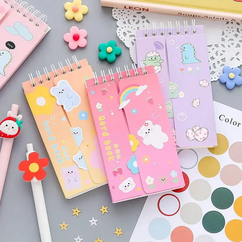 CUTE BEAR NOTEPAD SPARKLES