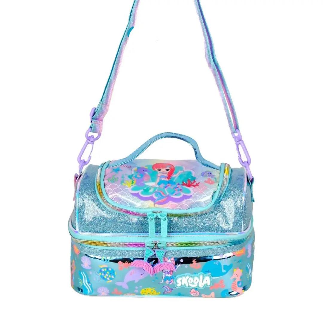 BEAUTIFUL MERMAID DUAL COMPARTMENT LUNCH BAG SPARKLES