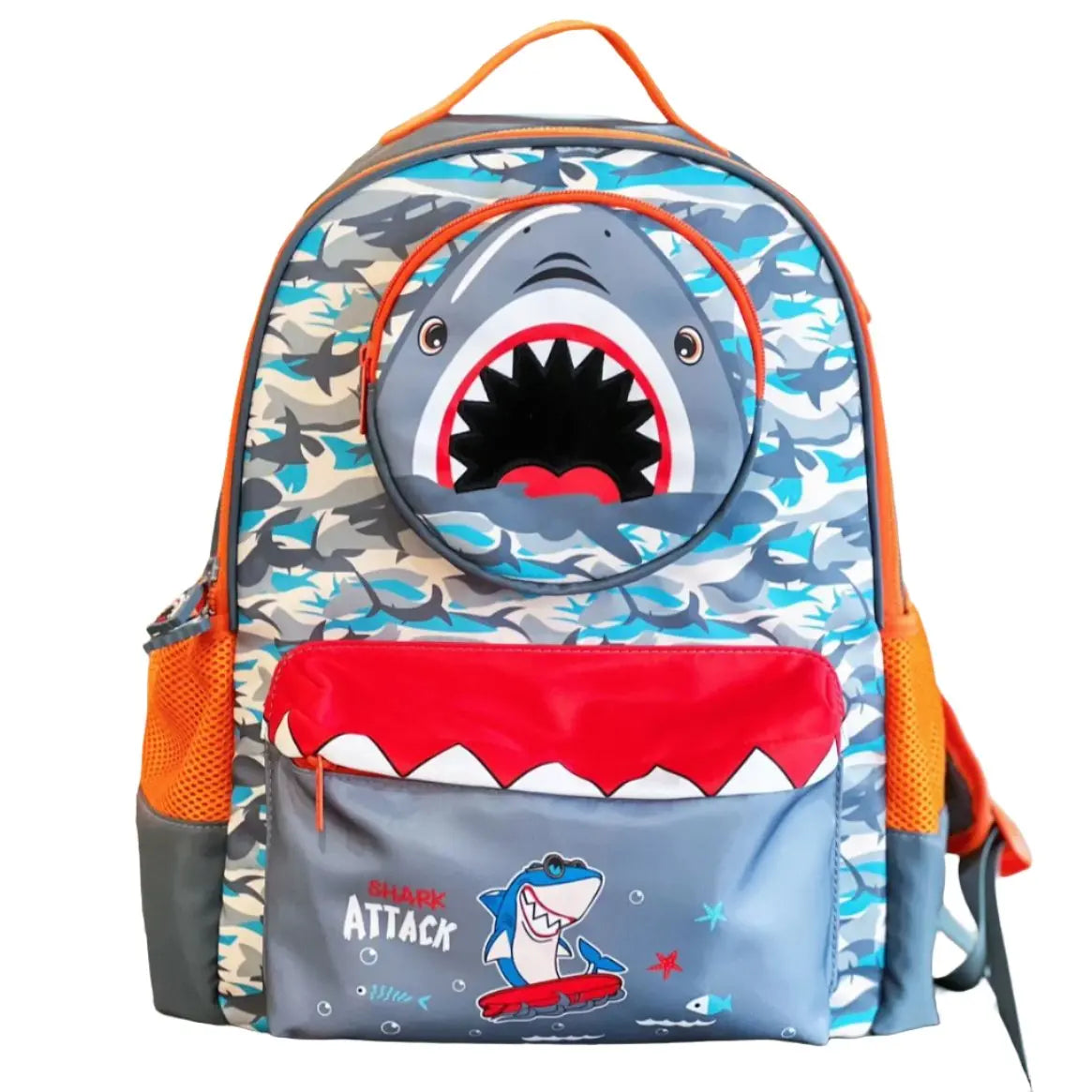 AESTHETIC SHARK ATTACK BACKPACK SPARKLES