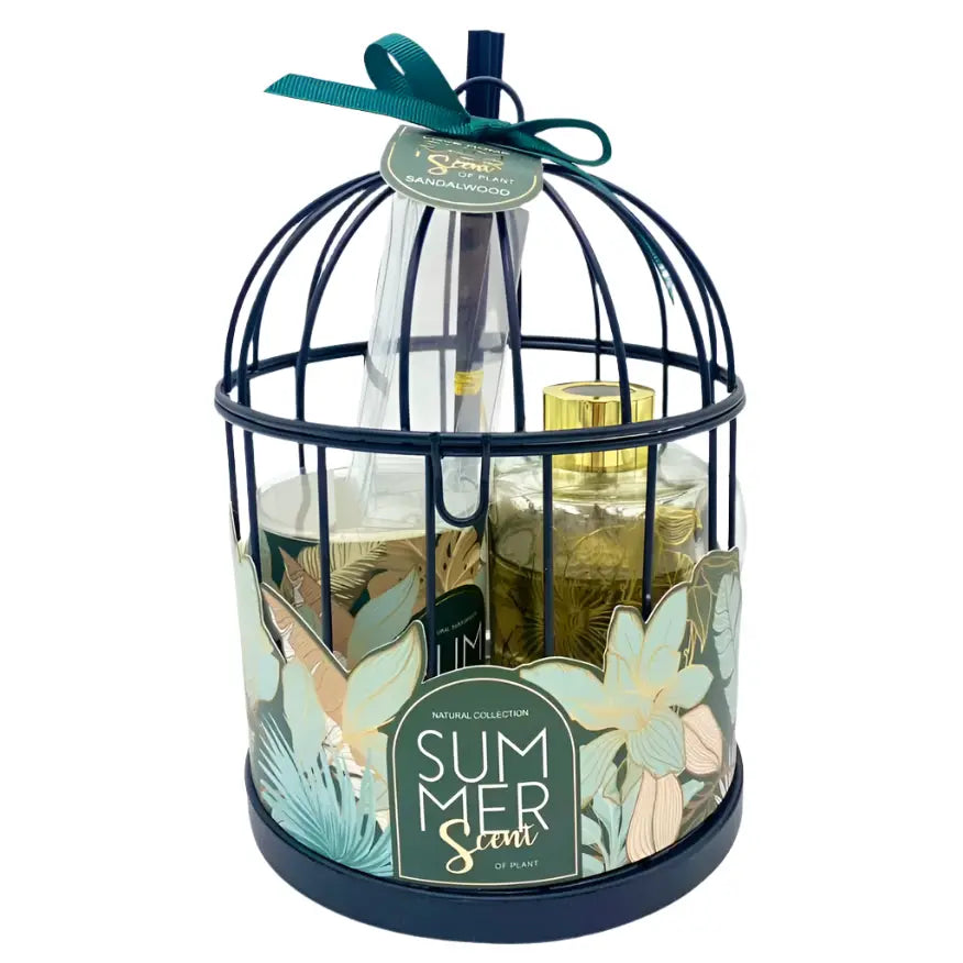 LOVE HOME DIFFUSER CAGE SET SPARKLES