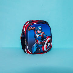 AESTHETIC CAPTAIN AMERICA BACKPACK SPARKLES