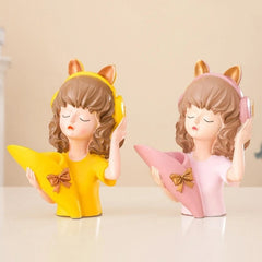 EXQUISITE DOLL VASE DECOR