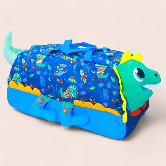 TRENDY DINOSAUR DUFFEL BAG SPARKLES