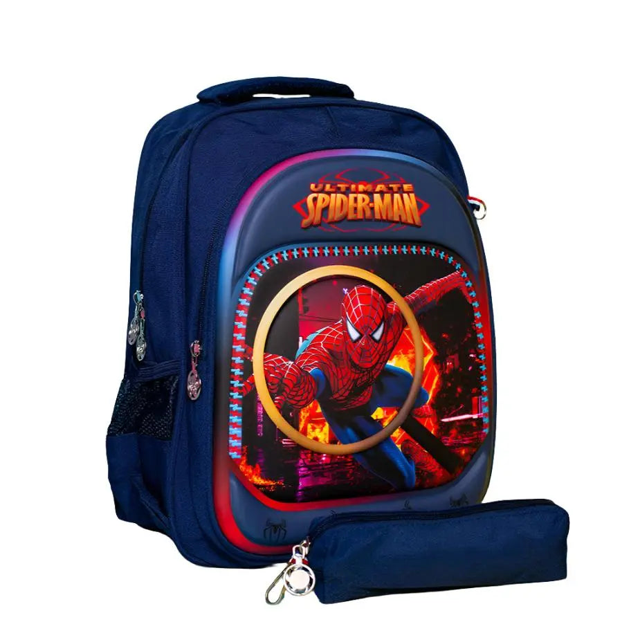 TRENDING SPIDERMAN BACKPACK SET SPARKLES