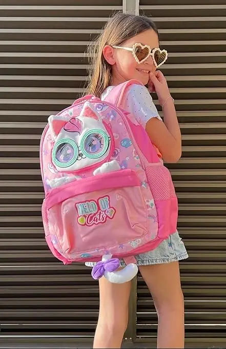 ADORABLE KITTY BACKPACK SPARKLES