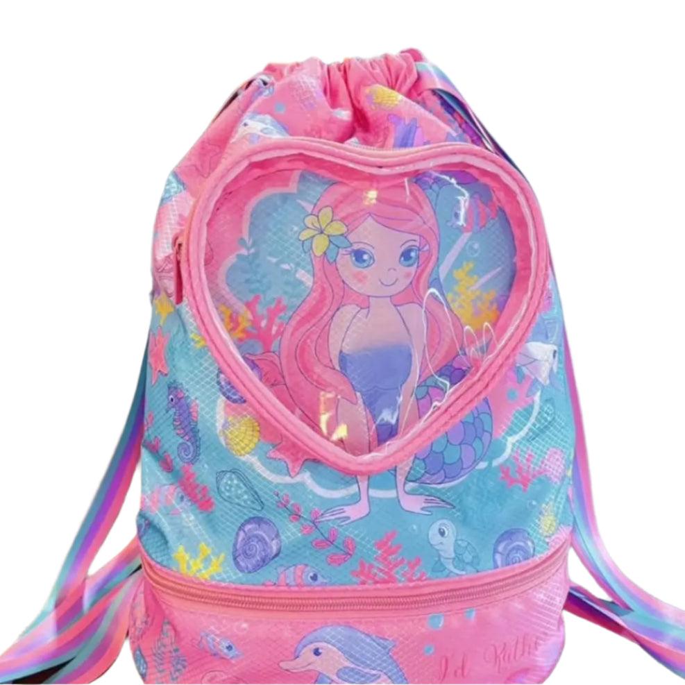 VEST WATERPPROOF DRAWSTRING BACKPACK SPARKLES