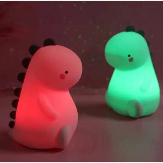 DINOSAUR RECHARGEABLE LED LAMP SPARKLES