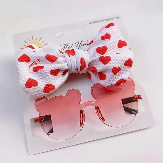 SUNGLASSES & HEADBAND SET SPARKLES