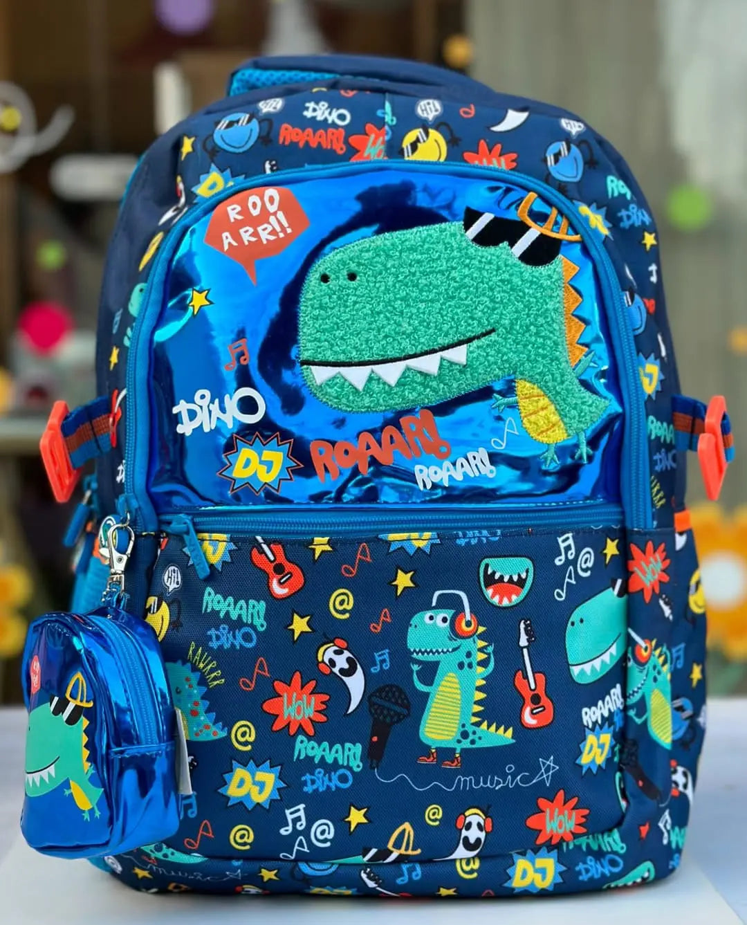 COOL DINOSAUR BACKPACK SET Sparkles