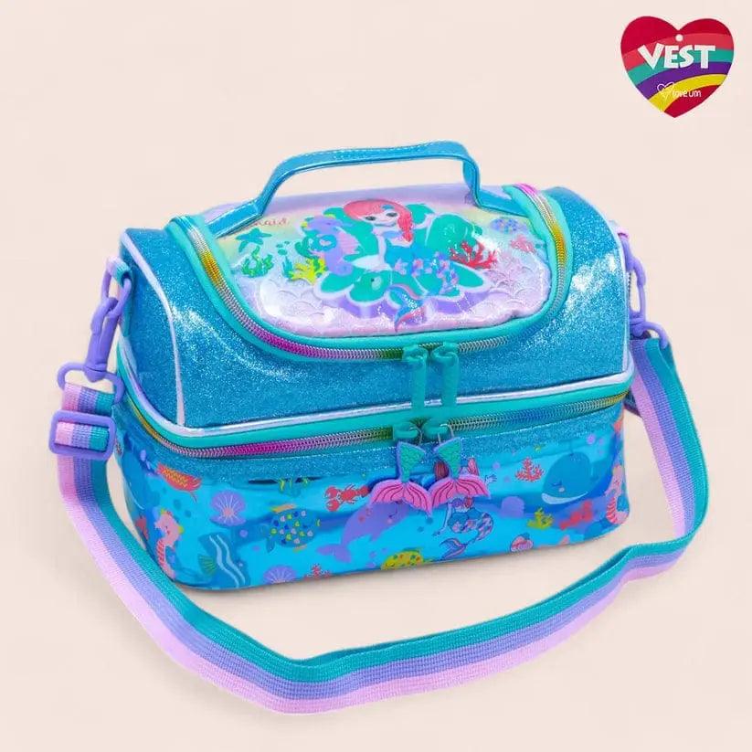 BEAUTIFUL MERMAID DUAL COMPARTMENT LUNCH BAG SPARKLES