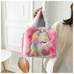 FLUFFY CUTE BAG SPARKLES