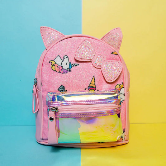 IRIDESCENT UNICORN BACKPACK SPARKLES