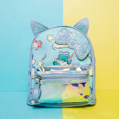 IRIDESCENT UNICORN BACKPACK SPARKLES