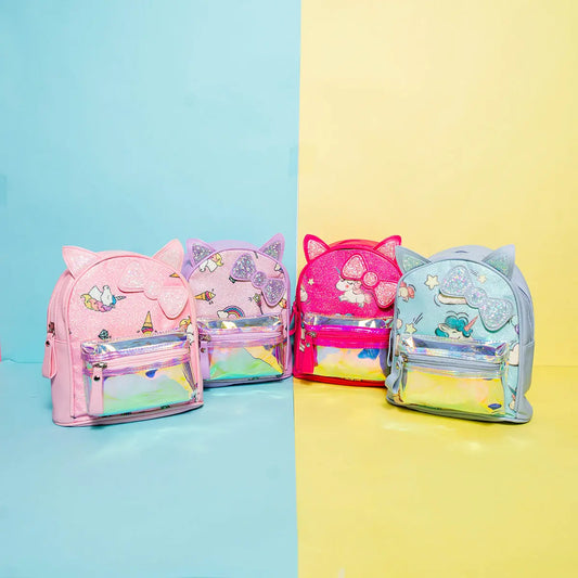 IRIDESCENT UNICORN BACKPACK SPARKLES