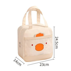 QUIRKY CARTOON LUNCH BAG SPARKLES