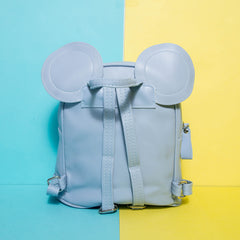 IRIDESCENT BOW BACKPACK SPARKLES