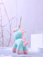 ADORABLE UNICORN PLUSH KEYCHAIN