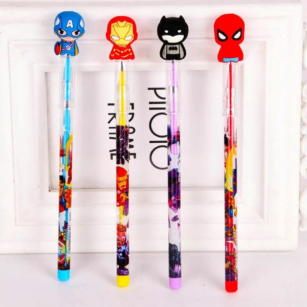 QUIRKY SUPER HERO PENCIL