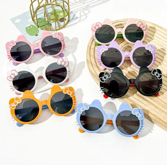 TRENDY KITTY BOW SUNGLASSES SPARKLES