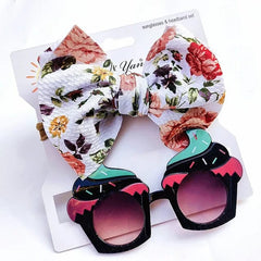 SUNGLASSES & HEADBAND SET SPARKLES