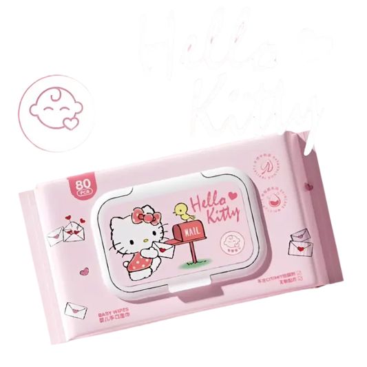 KAWAII WET TISSUE WIPES Sparkles