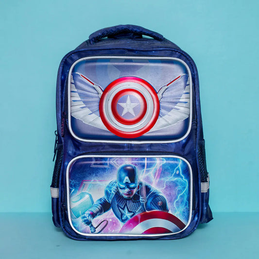 DAZZLING CAPTAIN AMERICA BACKPACK SPARKLES