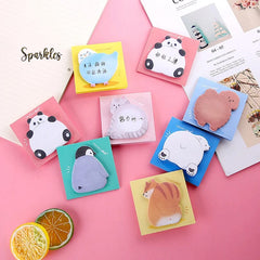 QUIRKY ANIMAL STICKY NOTES