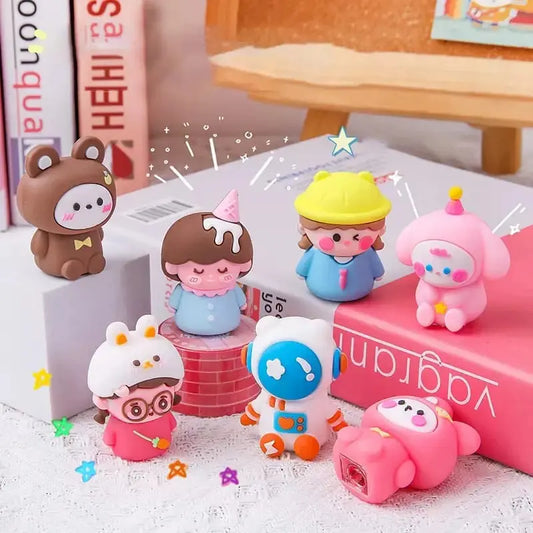 KAWAII CREATIVE PENCIL SHARPENER SPARKLES