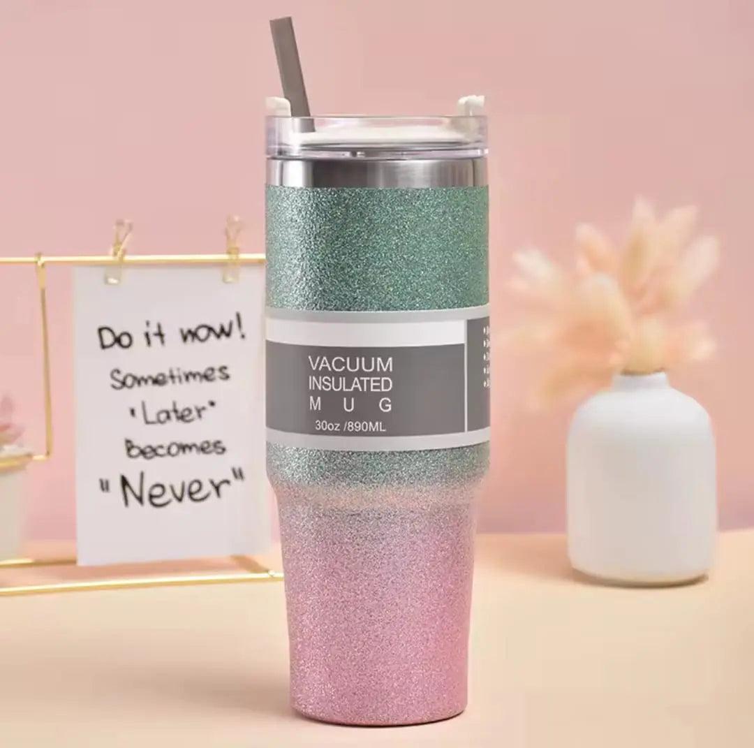 TRENDING GLITTERY TUMBLER SPARKLES