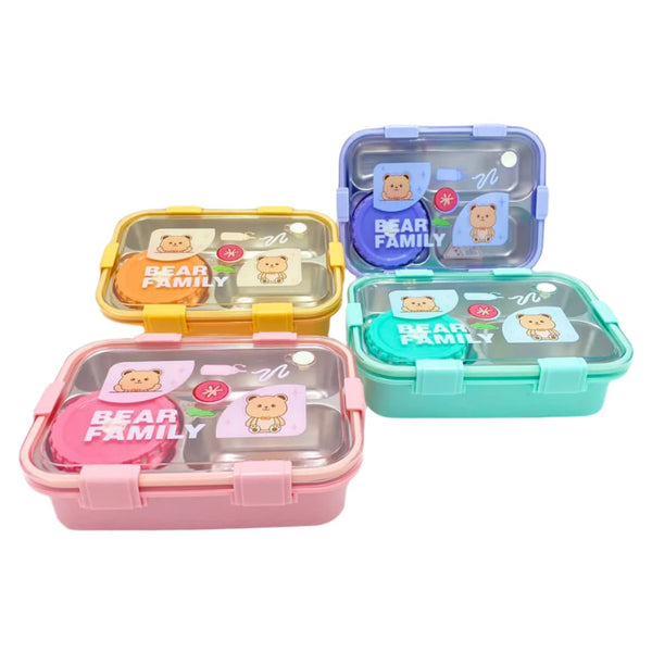 TRENDY BEAR STEEL LUNCH BOX SPARKLES