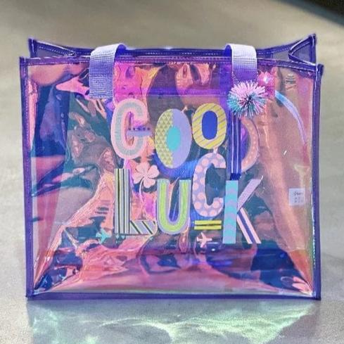 HOLOGRAPHIC TOTE BAG