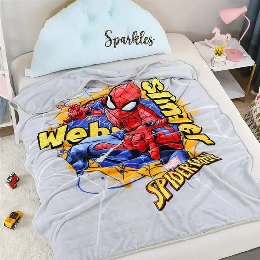 QUIRKY FLANNEL SPIDER-MAN BLANKET FOR WINTER SPARKLES