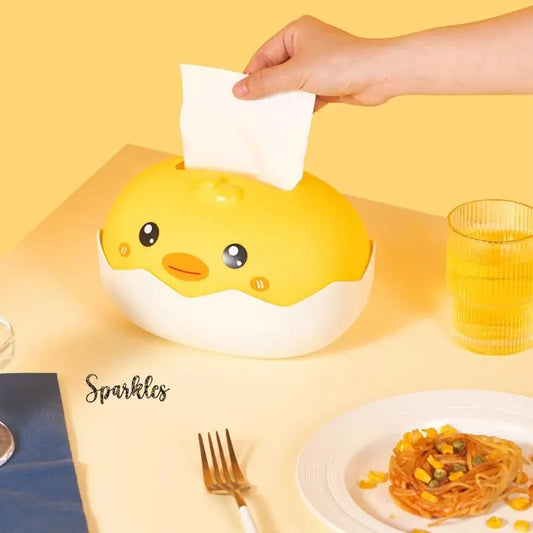 SHELL CHICK TISSUE BOX SPARKLES