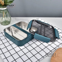 COMPARTMENT STAINLESS STEEL LUNCH BOX