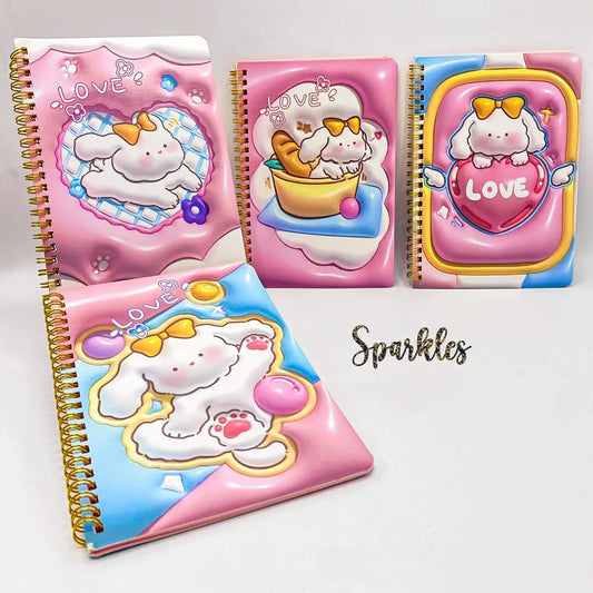 TRENDING LOVE NOTEPAD SPARKLES