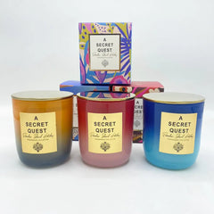 AROMATHERAPY FLORAL CANDLE SPARKLES