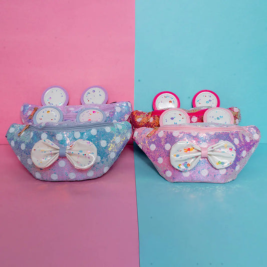 DARLING'S BOW WAIST PACK SPARKLES