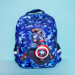 DAZZLING CAPTAIN AMERICA BACKPACK SPARKLES