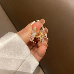 TINY FLORAL CLAW CLIP SPARKLES